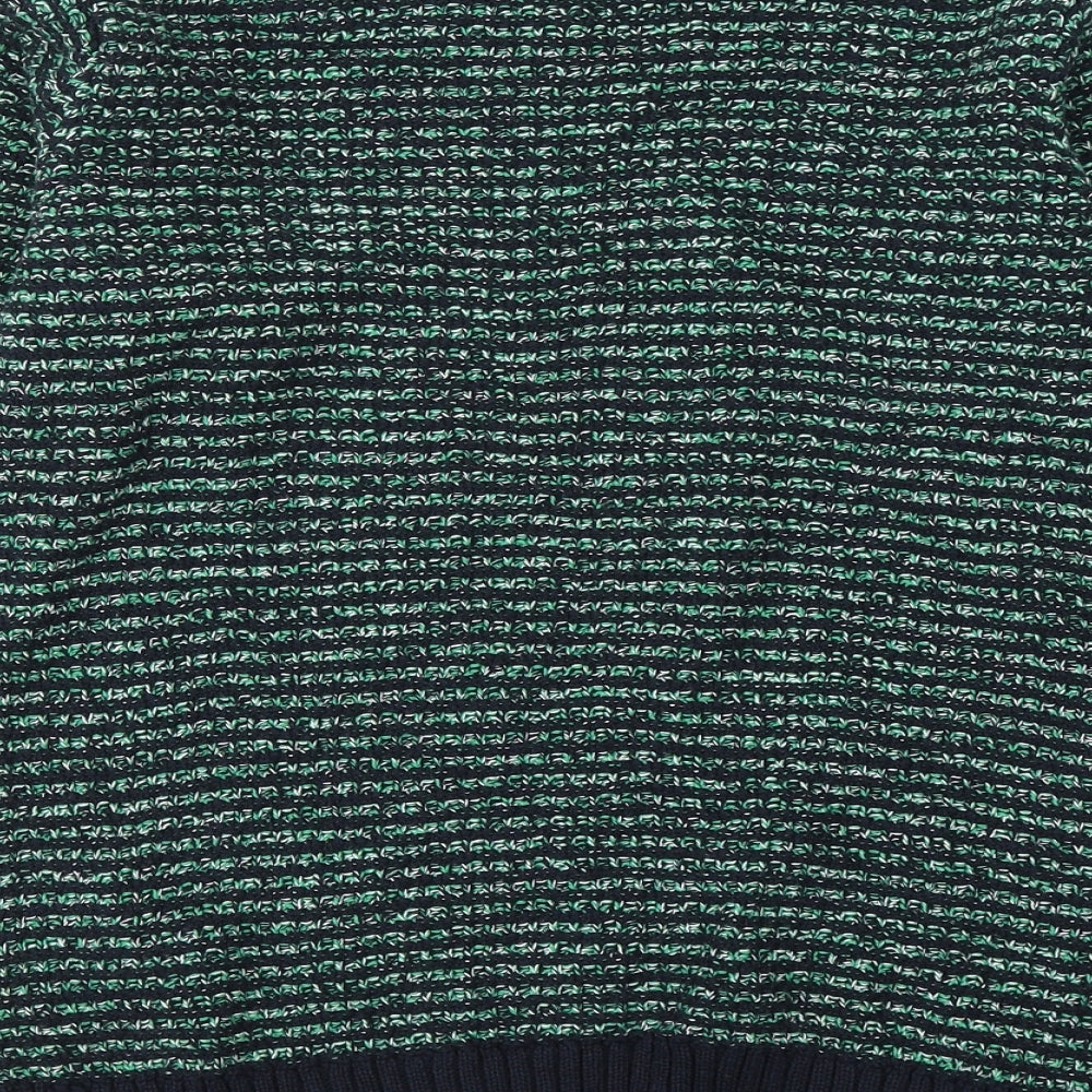 Womens UK Size 10 EWM Green Pullover Jumper