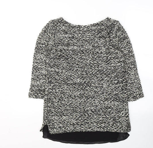 Womens UK Size 10 Matalan White Pullover Jumper