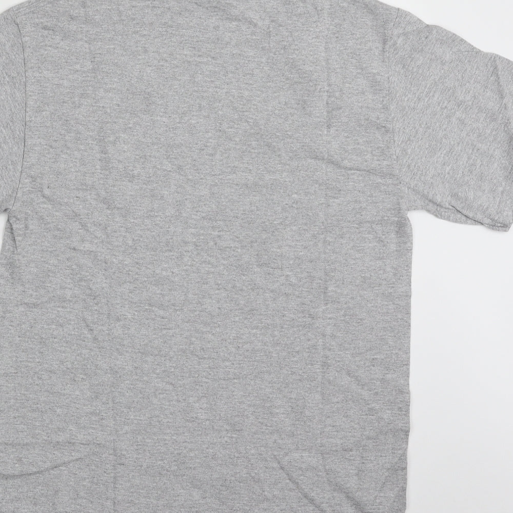 Mens UK Size S Gildan Grey T-Shirt