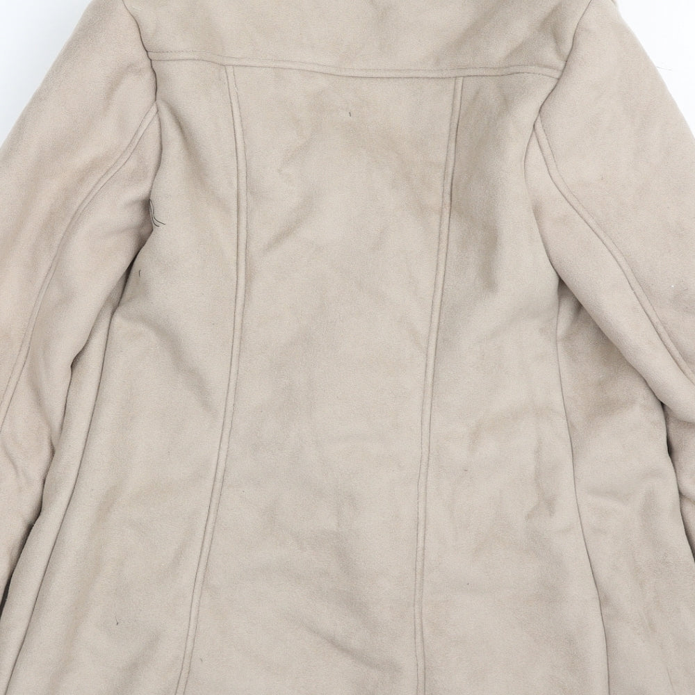 New Look Womens Beige Jacket Size 8