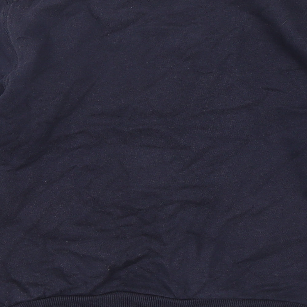 F&F Boys Blue Cotton Pullover Sweatshirt Size 9-10 Years Pullover