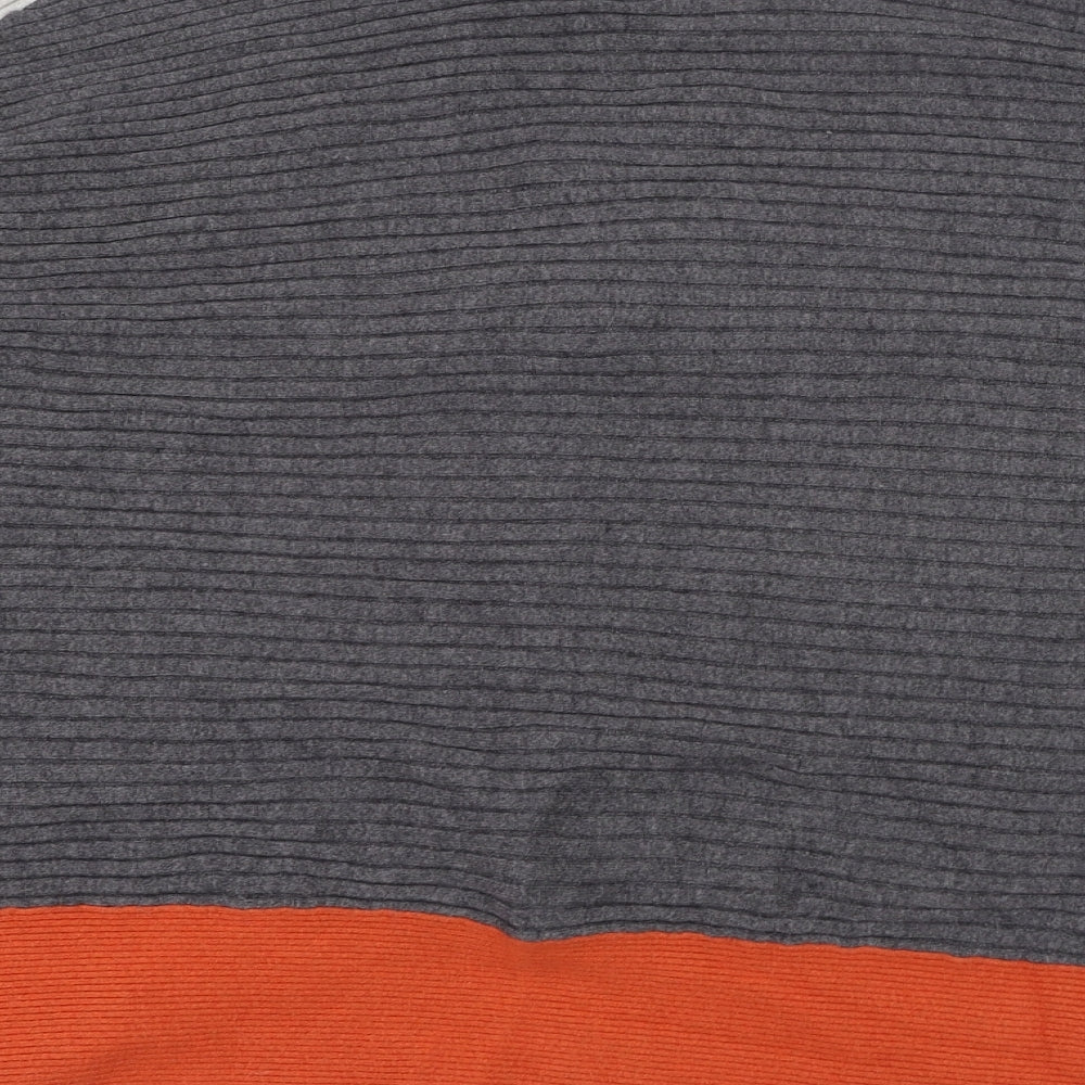 Womens UK Size M River Island Grey Pullover Jumper