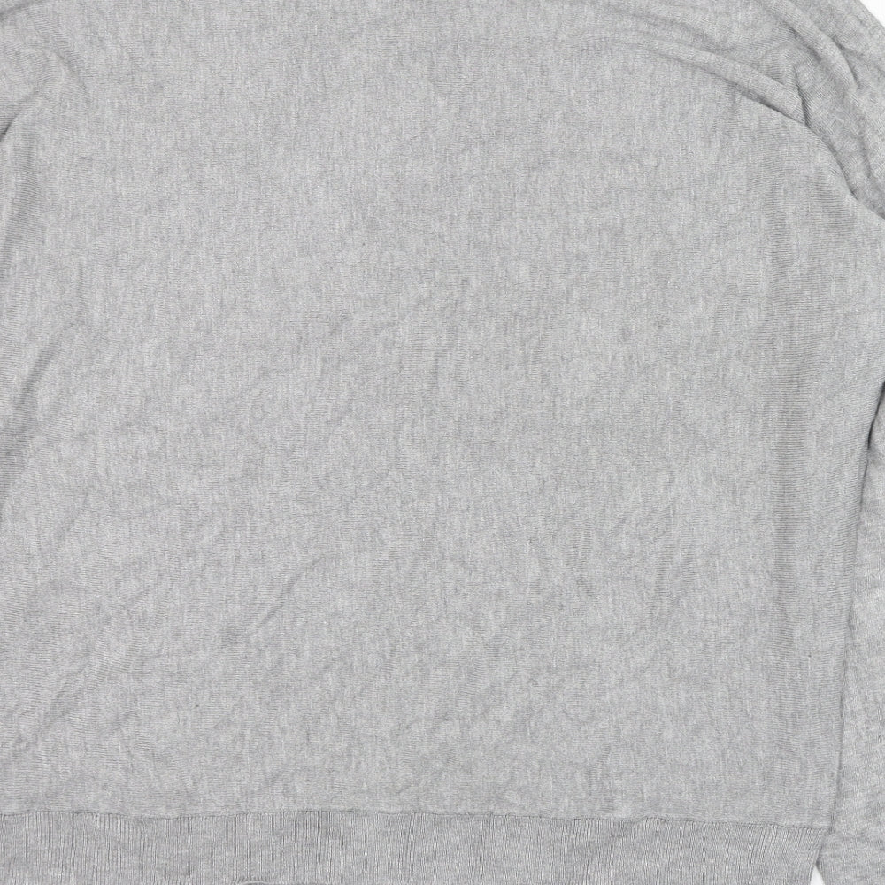 Womens UK Size L Noisy may Grey Pullover Jumper