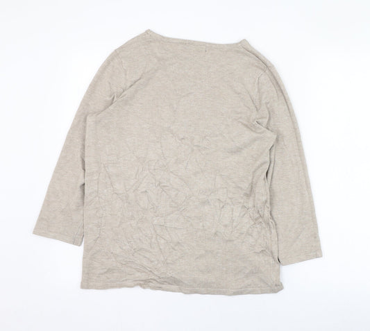 Womens UK Size S Bonmarché Brown Pullover Jumper