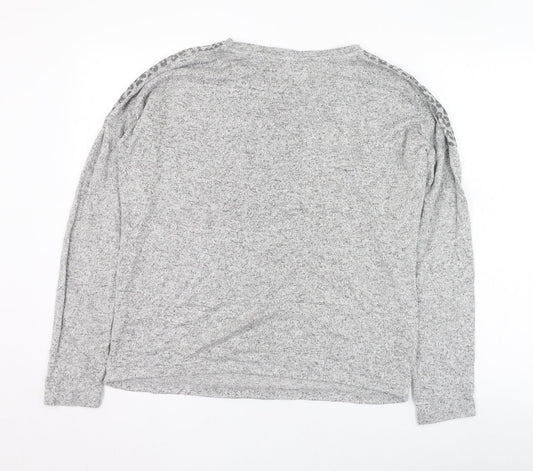 Womens UK Size S Matalan Grey Pullover Jumper