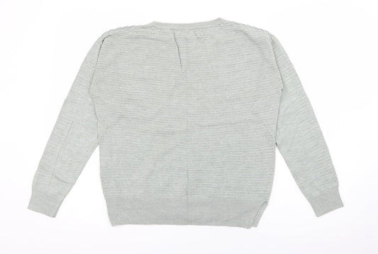 Womens UK Size 12 NEXT Green Pullover Jumper