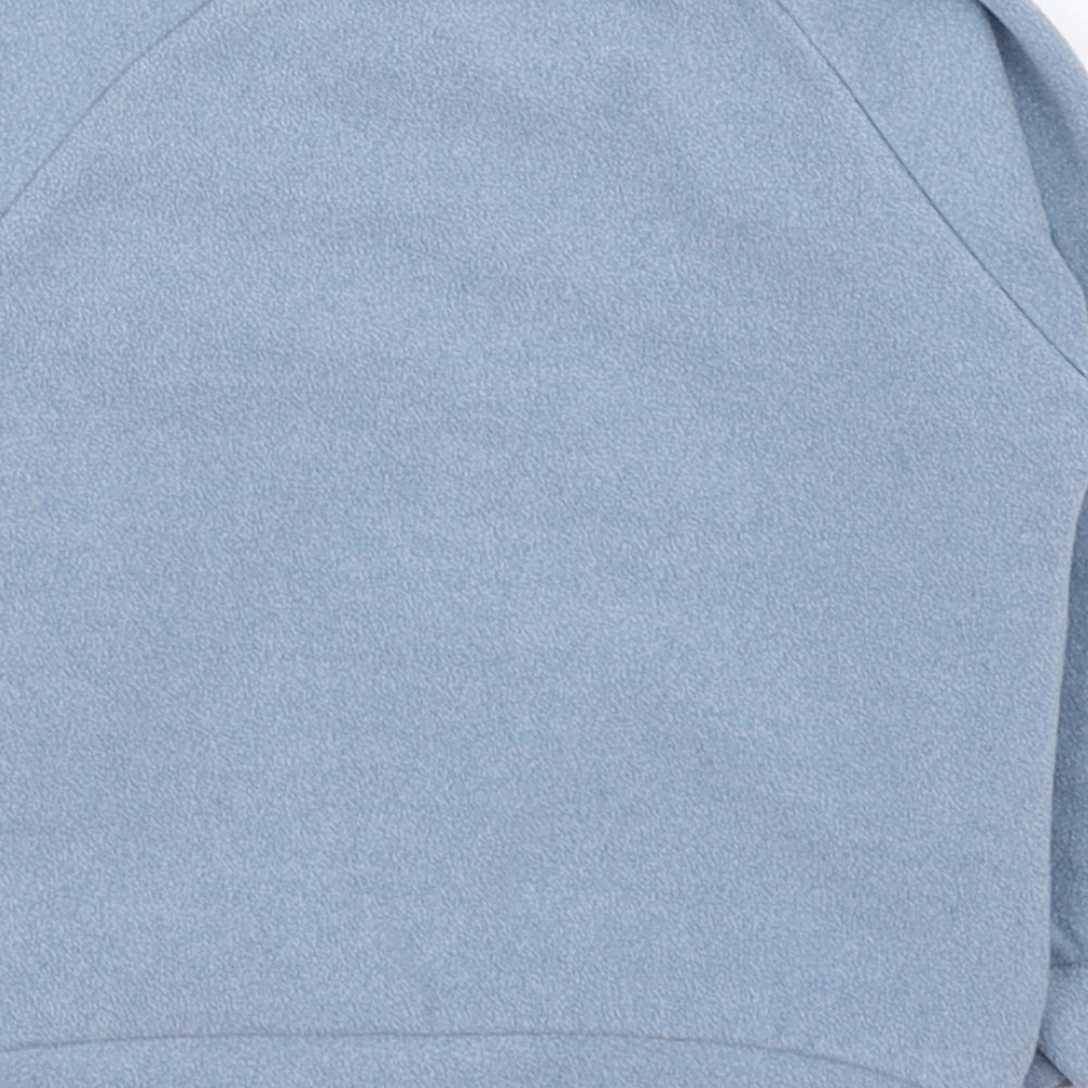 Preworn Baby Blue Cotton Pullover Jumper Size 6-9 Months