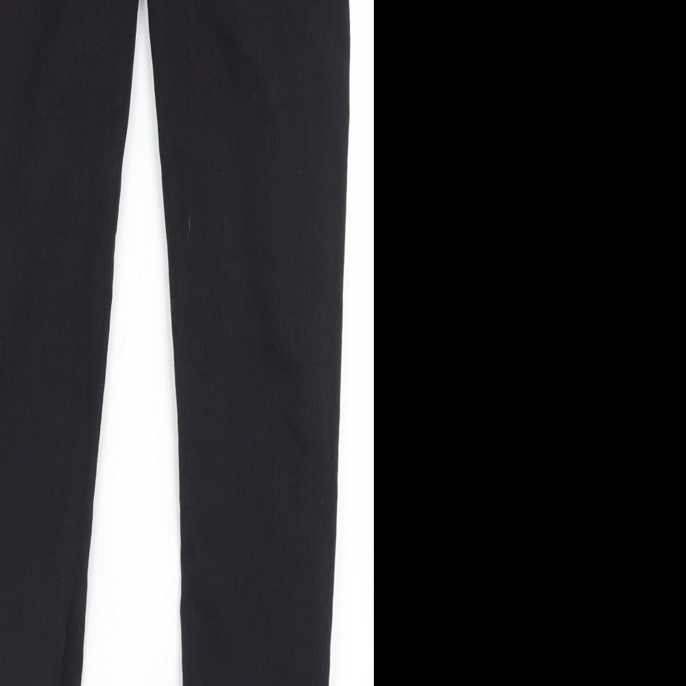 Studio Girls Black Cotton Skinny Jeans Size 13-14 Years Regular Button