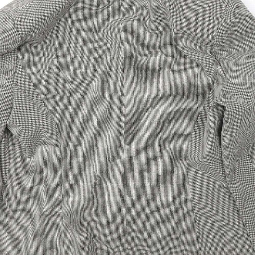 Papaya Womens Grey Polyester Jacket Blazer Size 18