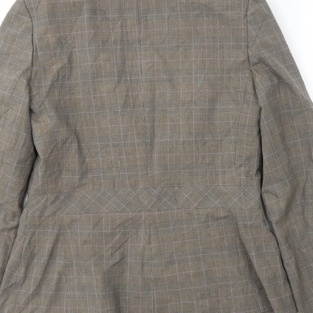 Womens UK Size 12 AMARANTO Regular Brown Blazer