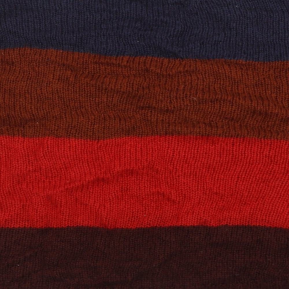Womens UK Size L New Look Multicoloured Pullover Jumper