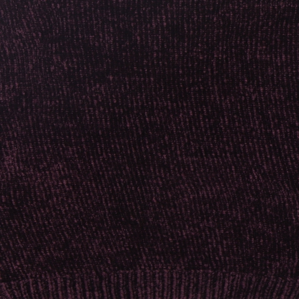 Primark Womens Purple Round Neck Polyester Pullover Jumper Size 6