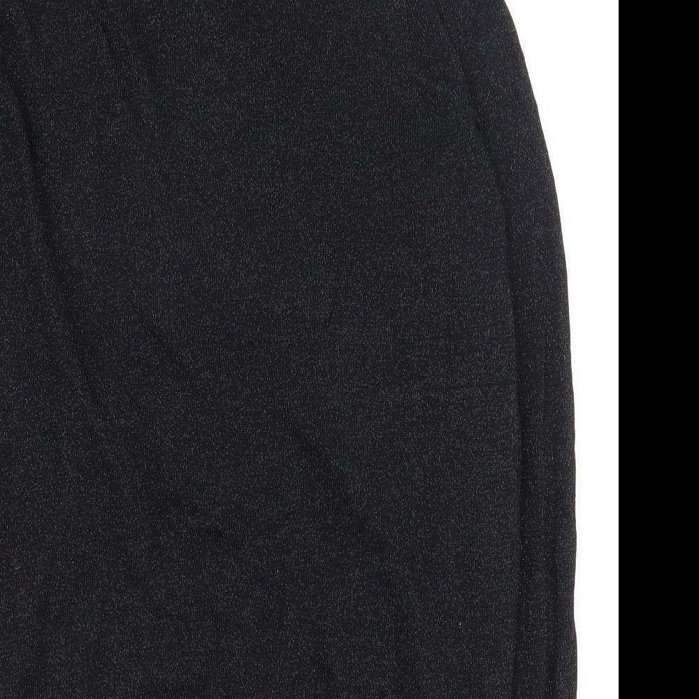 Womens UK Size 14 Preworn Black Pullover Jumper
