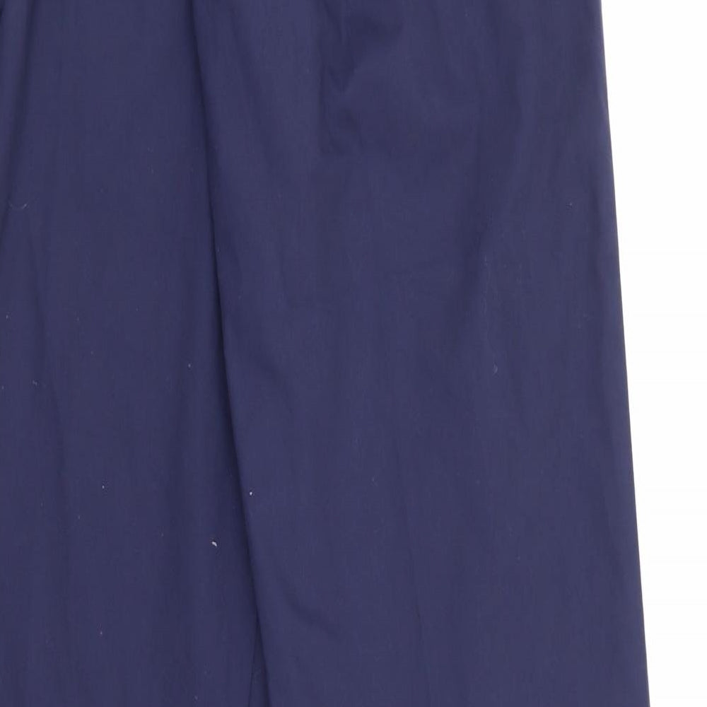 Portwest Mens Blue Polyester Trousers Size 30 in L33 in Regular Zip