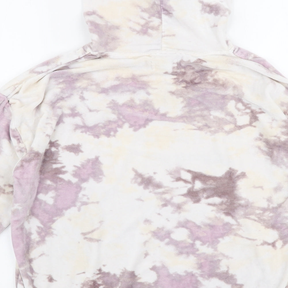 Jeff & Co Womens Multicoloured Polyester Pullover Hoodie Size 10 Pullover