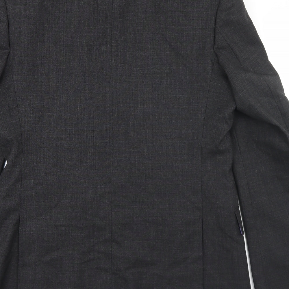 Mens UK Size 40 Burton Regular Grey Suit Jacket