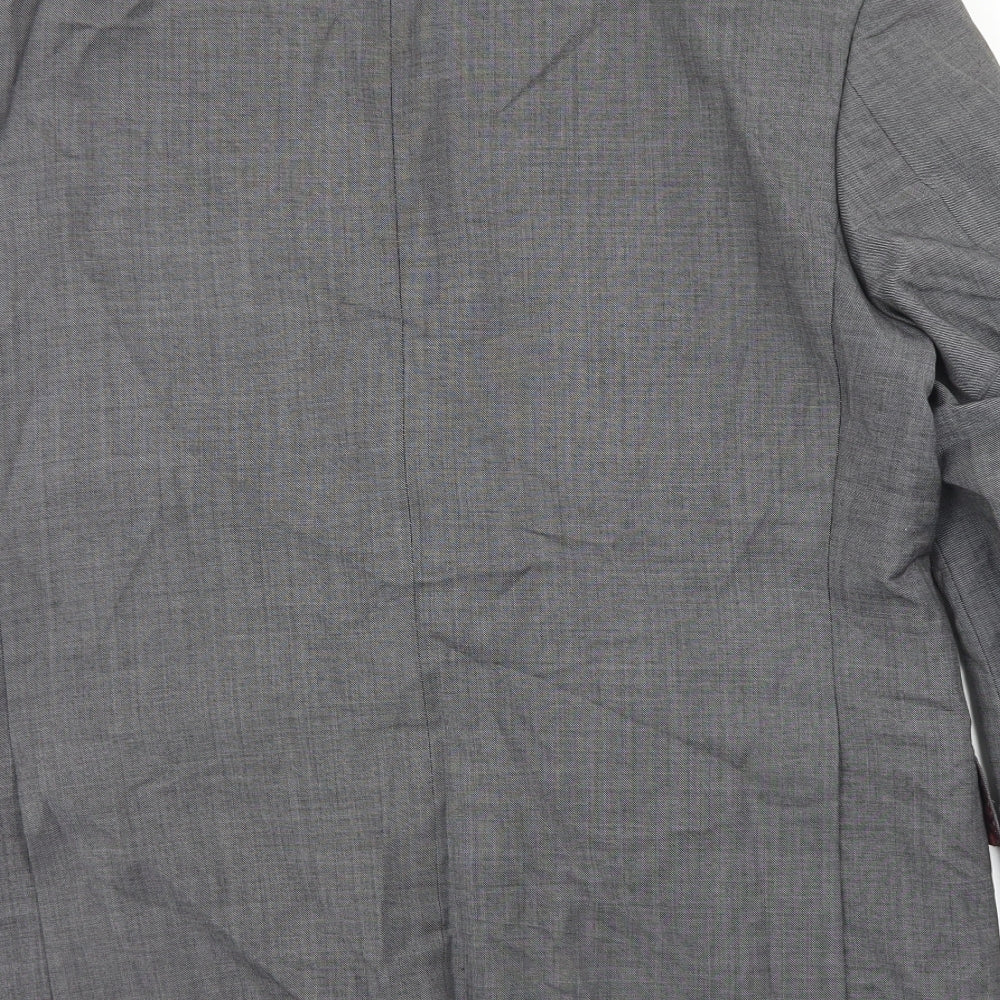 Mens UK Size 40 Marks and Spencer Regular Grey Suit Jacket