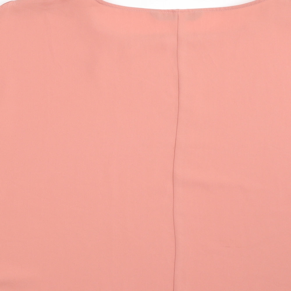 Womens UK Size 16 Dunnes Stores Pink Basic Blouse
