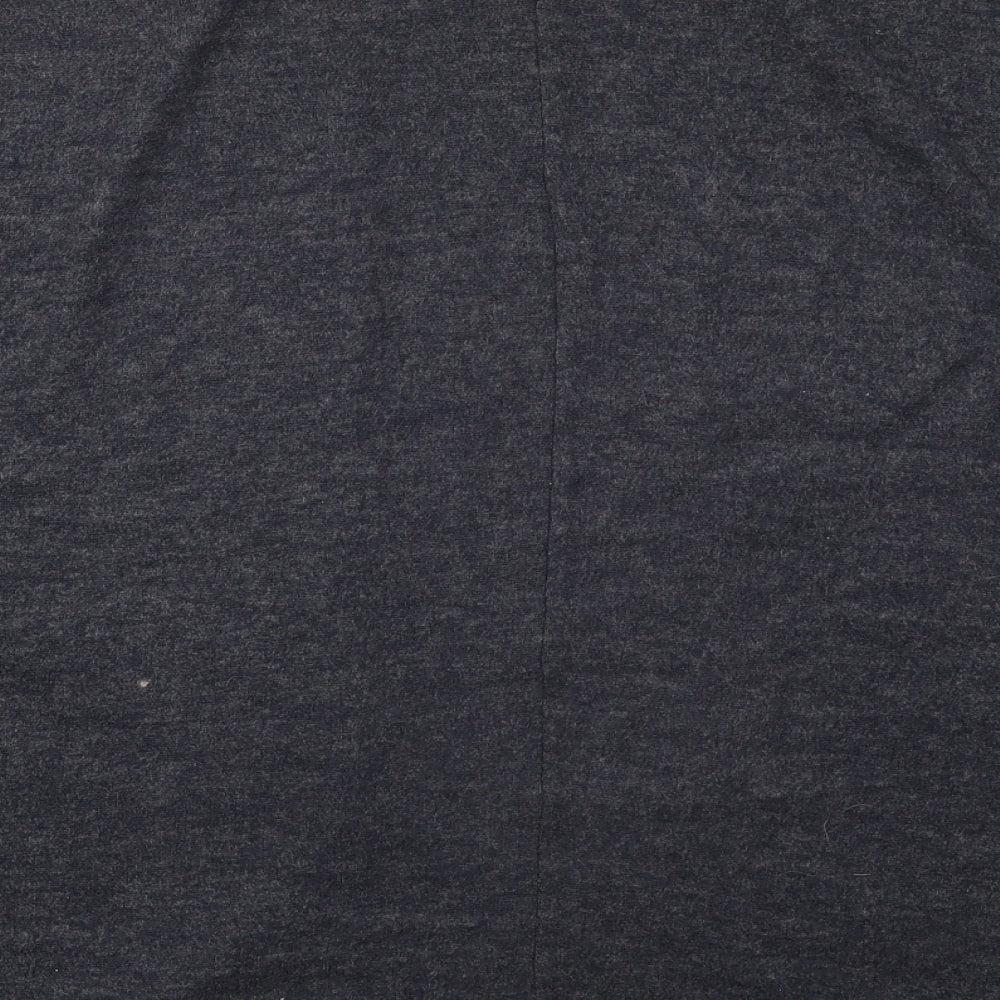 Primark Womens Grey V-Neck Polyester Cardigan Jumper Size 6