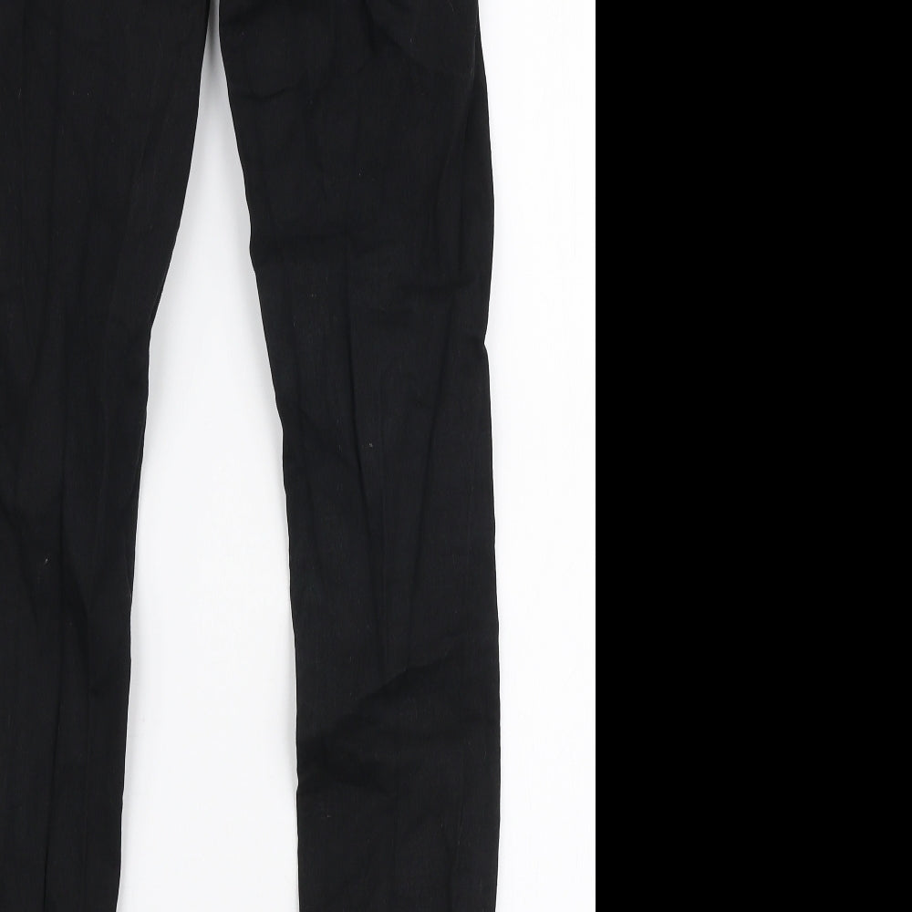 Denim & Co Womens Black Cotton Jegging Jeans Size 10 L28 in Slim