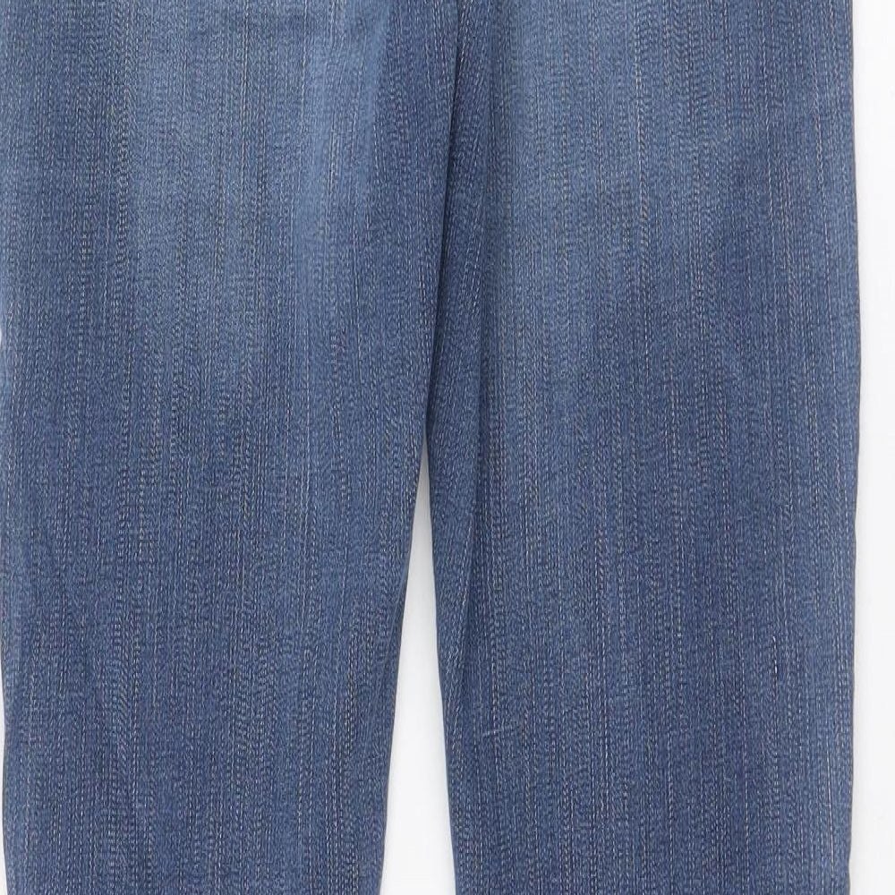 Womens UK Size 29 H&M Regular Fit Skinny Blue Jeans