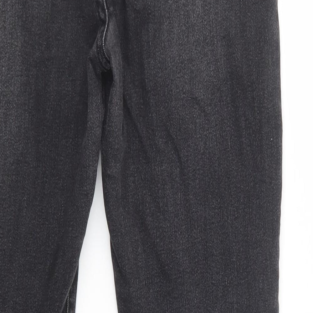 SheIn Womens Black Cotton Skinny Jeans Size S L28 in Regular Button