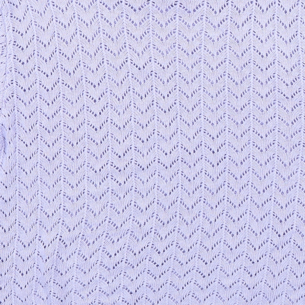 Womens UK Size M Monique Purple Pullover Jumper