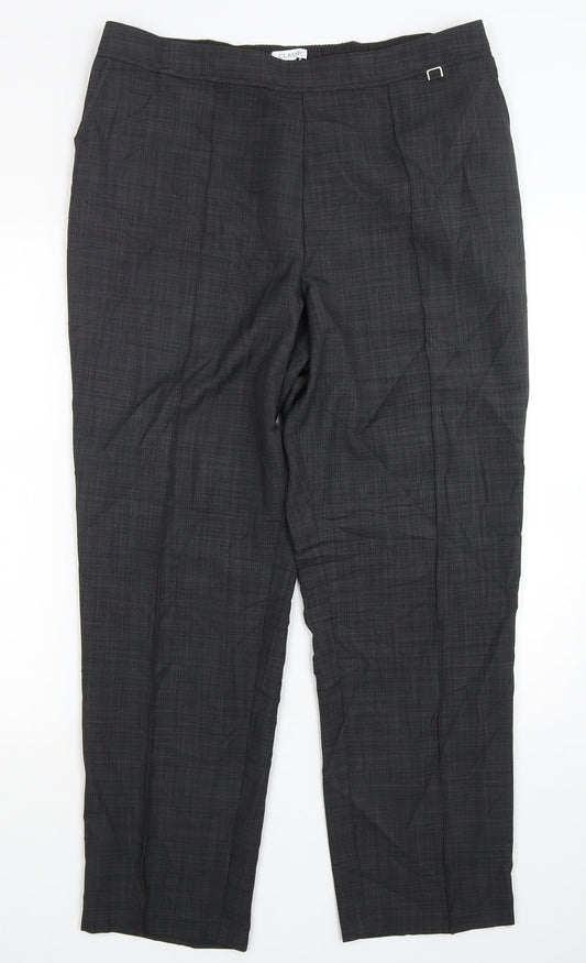Womens UK Size 16 Marks and Spencer Regular Fit Grey Trousers