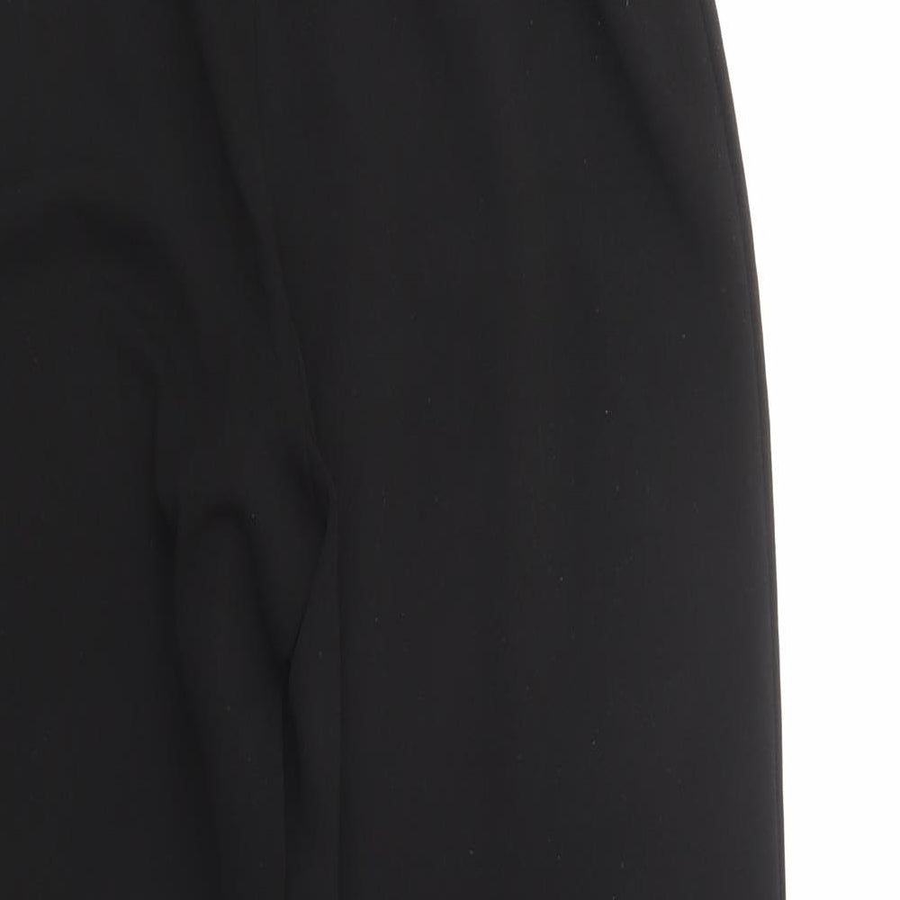 Womens UK Size 8 ASOS Regular Fit Dress Pants Black Trousers
