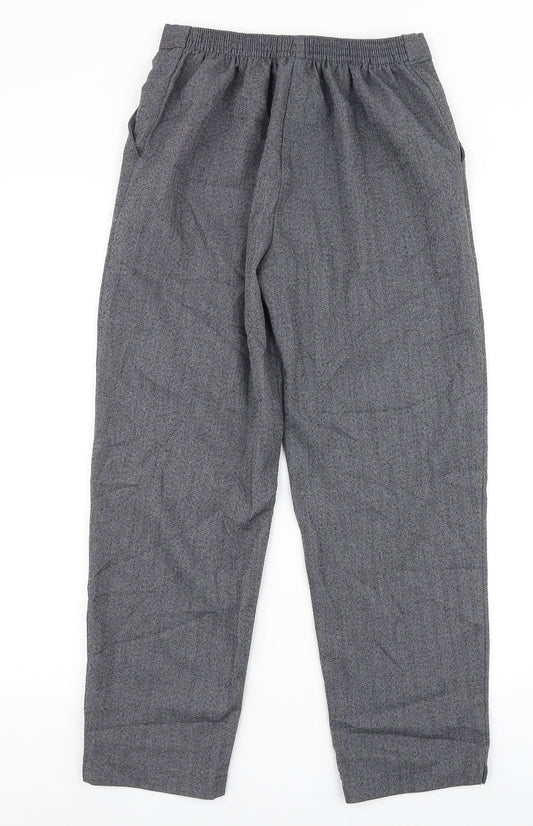 Autonomy Womens Grey Polyester Dress Pants Trousers Size 12 L25 in Regular