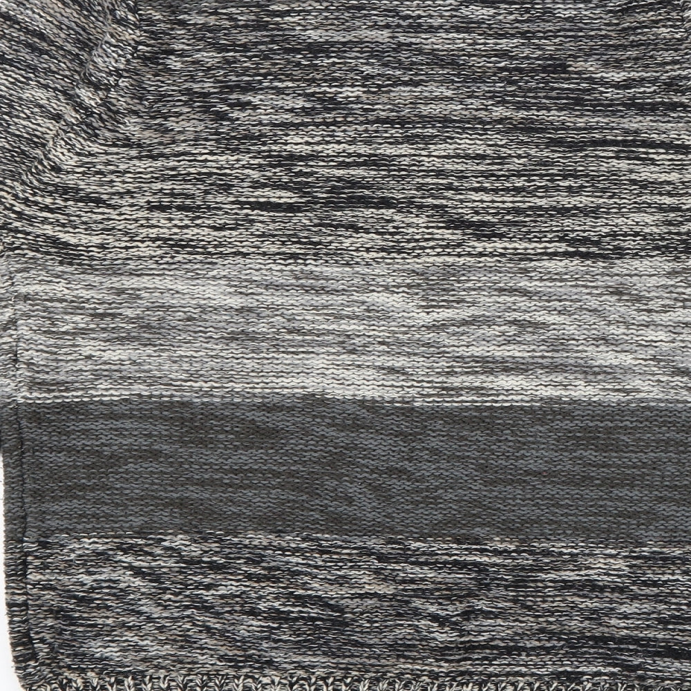 Cedar Wood State Mens Grey Crew Neck Cotton Pullover Jumper Size XS