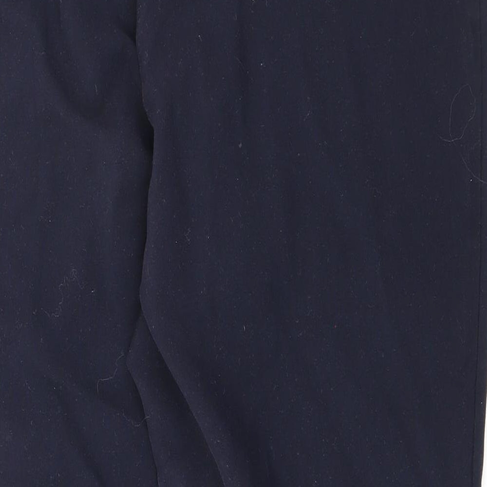 Womens UK Size 18 Preworn Regular Fit Blue Trousers