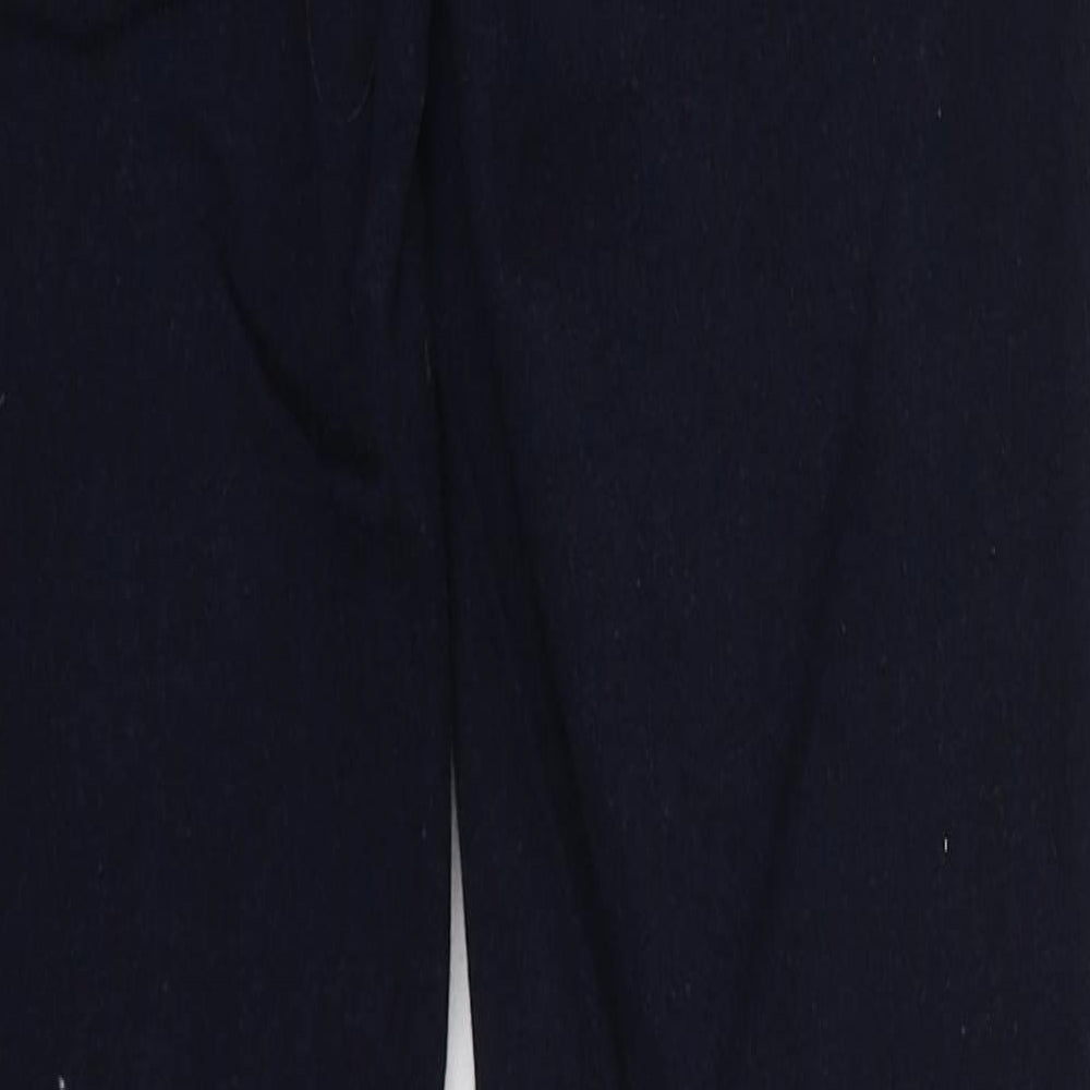 Dickins & Jones Womens Blue Cotton Skinny Jeans Size 8 L28 in Regular Button