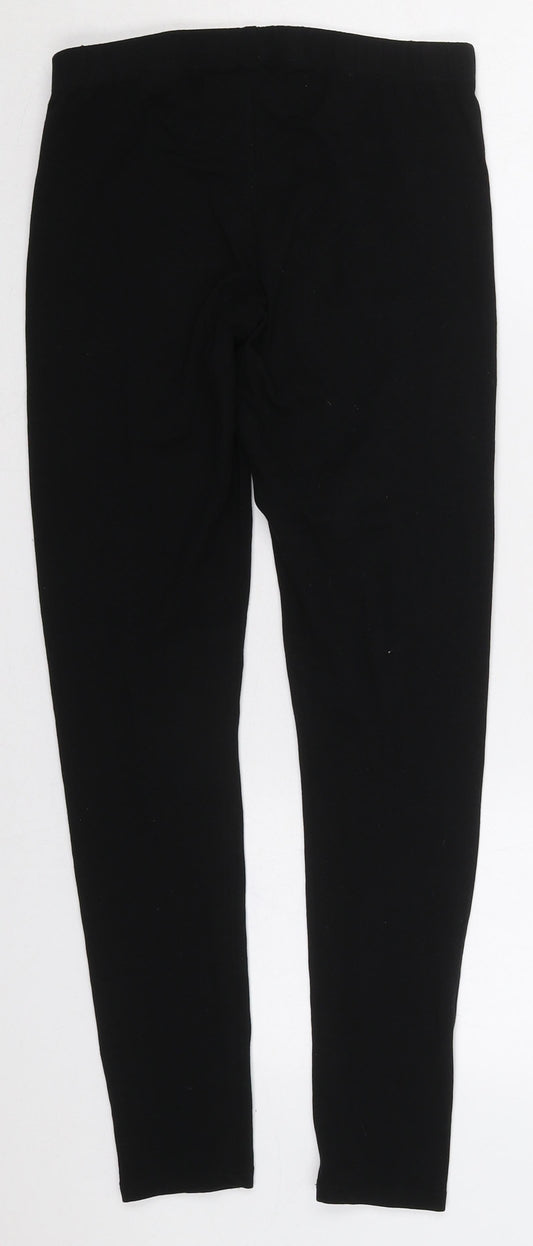 Womens UK Size S H&M Carrot Black Leggings