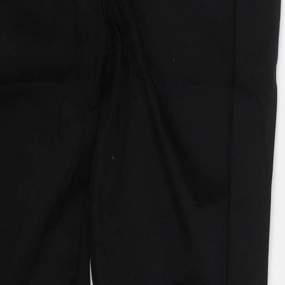 Womens UK Size 10 Dunnes Regular Fit Black Trousers