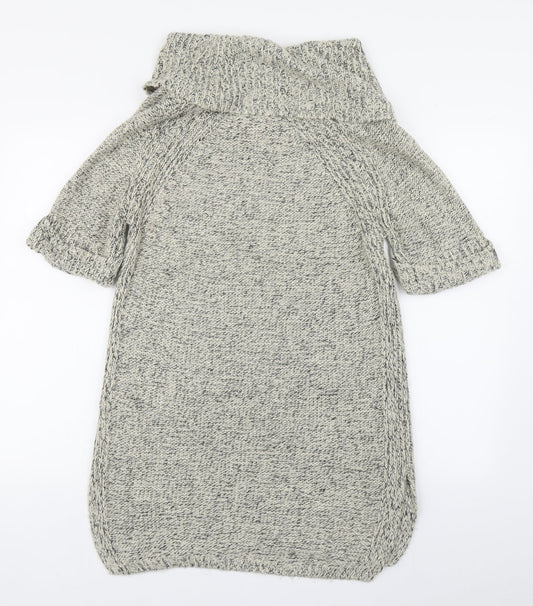 Womens UK Size M New Look Beige Pullover Jumper