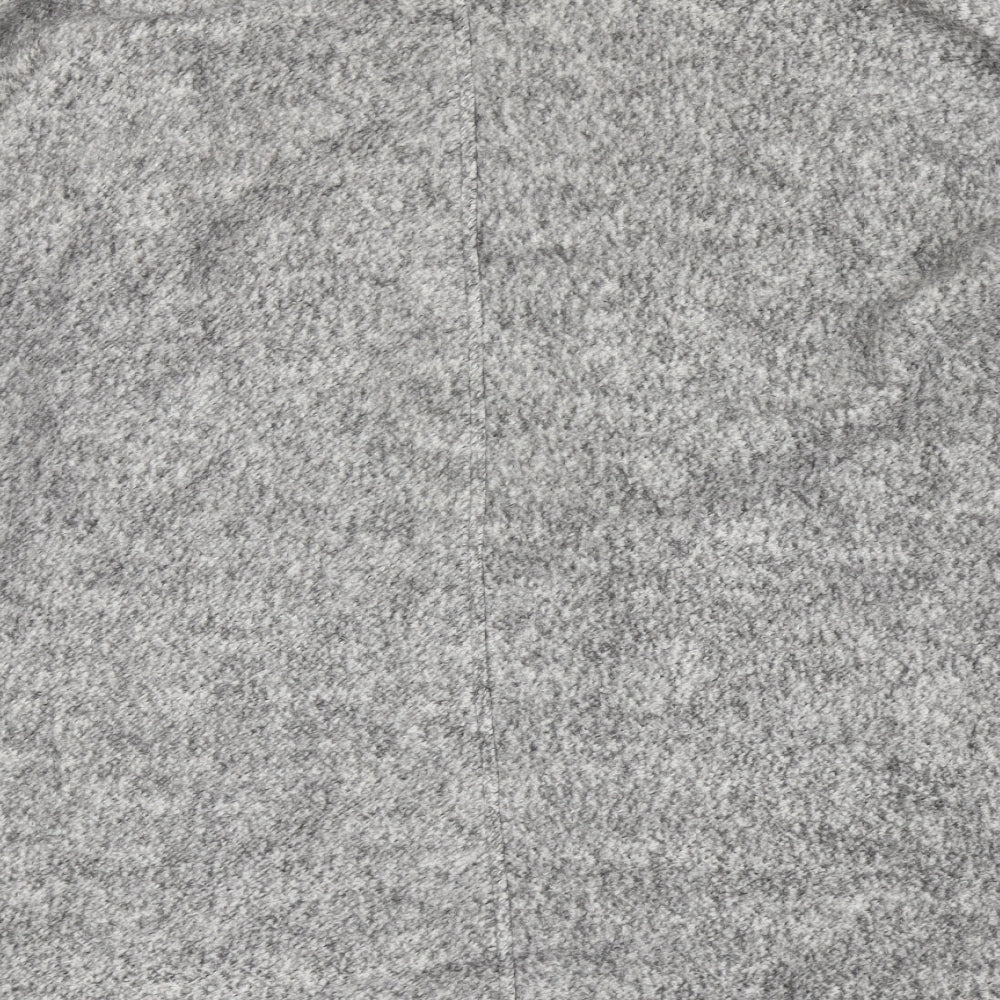 Brand and care label for Primark women’s grey v-neck cotton cardigan jumper, size M