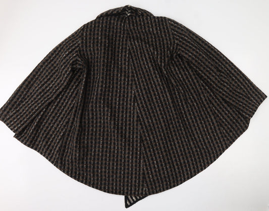 Klass Collection Womens Multicoloured Plaid Jacket Size M