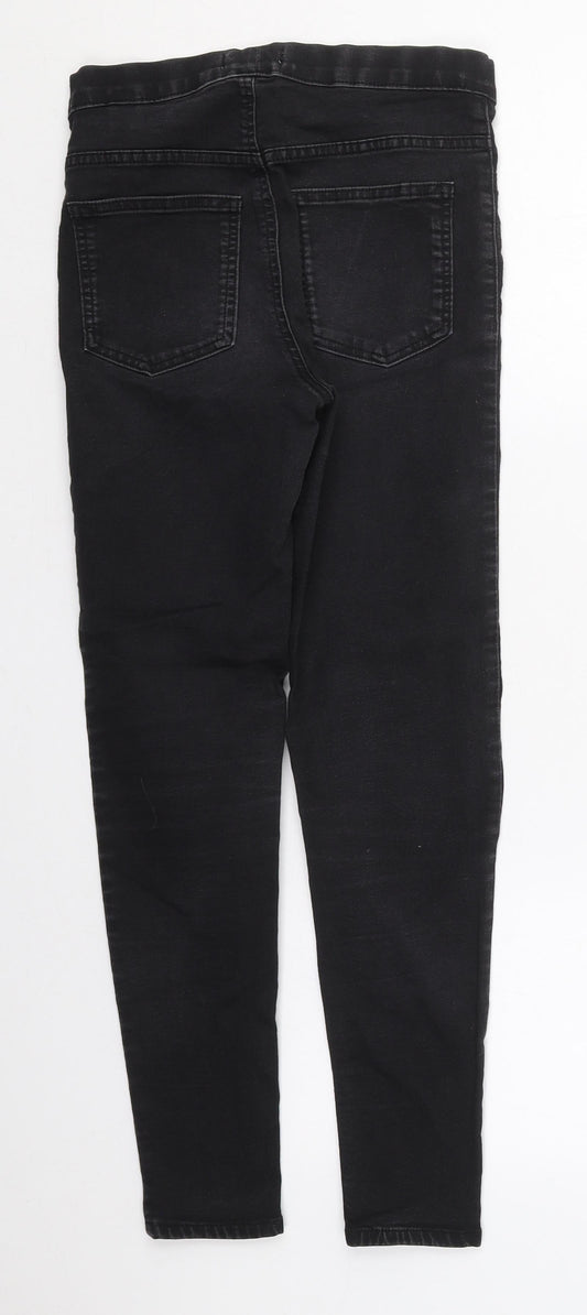 Womens UK Size 8 Marks and Spencer Regular Fit Jegging Black Jeans