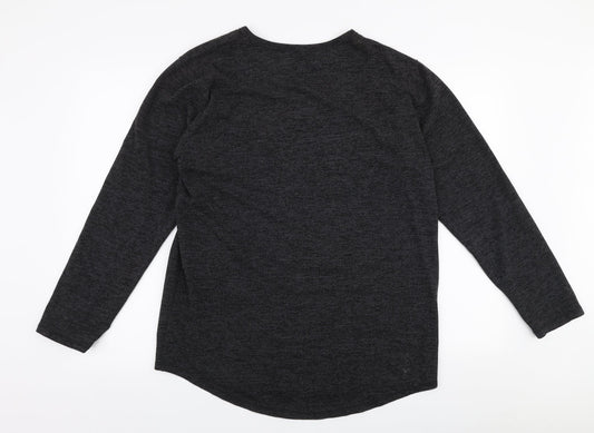 Womens UK Size L H&M Grey Pullover Jumper