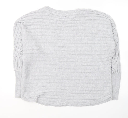 Womens UK Size L Dunnes Stores Grey Pullover Jumper