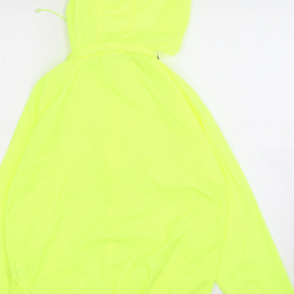 Atmosphere Womens Green Windbreaker Jacket Size 12