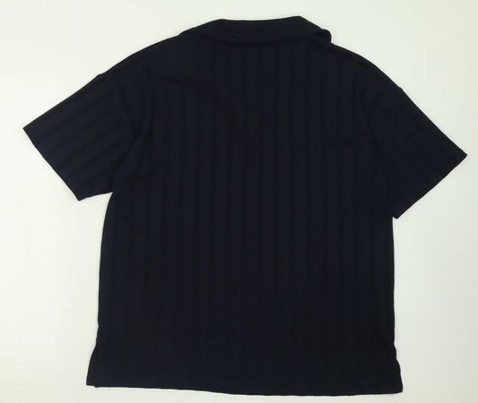 F&F Womens Beige Polyester Basic Polo Size 16 V-Neck