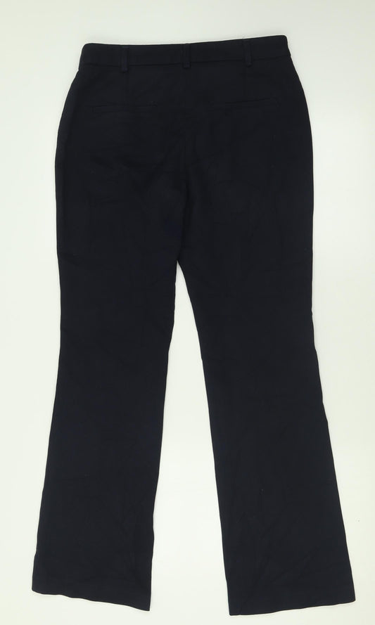 Womens UK Size 8 NEXT Regular Fit Blue Trousers