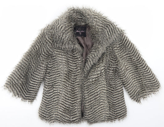 Womens UK Size 8 Brave Soul Beige Jacket