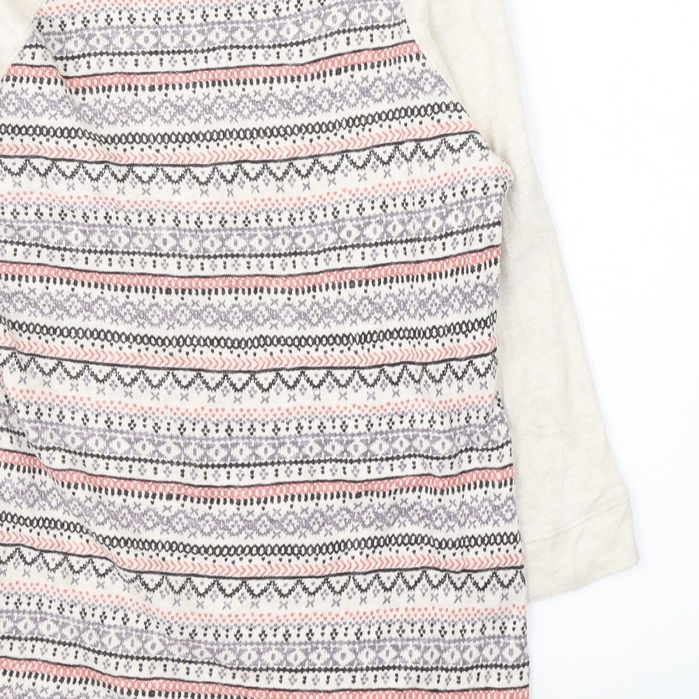 Womens UK Size 8 Marks and Spencer Beige Pullover Jumper