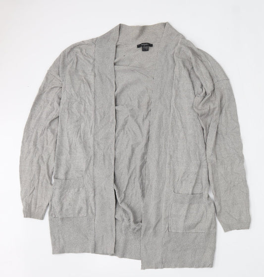 Womens UK Size L ESMARA Grey Cardigan Jumper