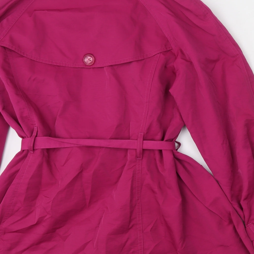 George Womens Pink Jacket Size 14 Button