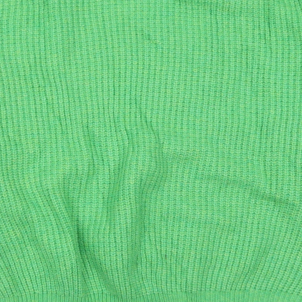 Womens UK Size S H&M Green Pullover Jumper