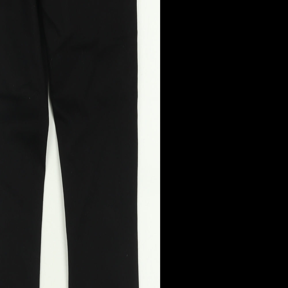 Denim & Co. Womens Black Cotton Skinny Jeans Size 10 L25 in Regular Button